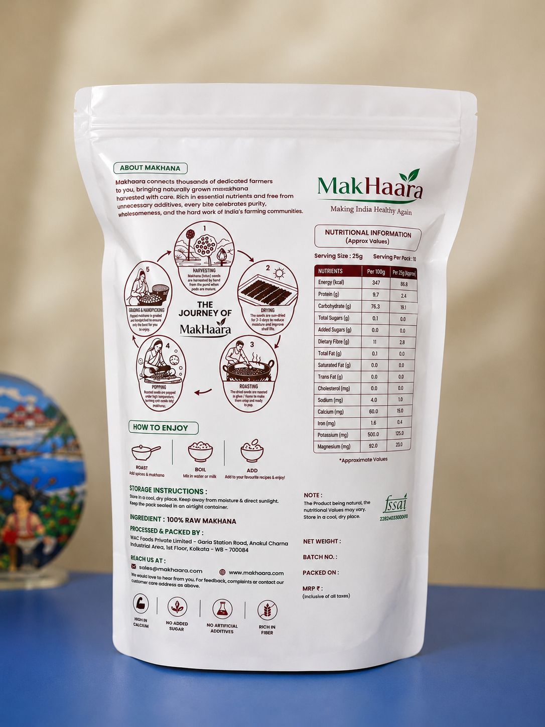 Makhaara Premium and Handpicked Makhana